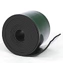 HooTown Adhesive Solid Rubber Strips, Self Neoprene Rubber Sheet Rolls Seal