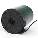 HooTown Adhesive Solid Rubber Strips, Self Neoprene Rubber Sheet Rolls Seal