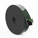 HooTown Adhesive Solid Rubber Strips, Self Neoprene Rubber Sheet Rolls Seal