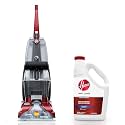 Hoover PowerScrub Deluxe Carpet Cleaner Machine, Upright Shampooer, FH50150NC + Hoover Oxy Deep Cleaning Carpet Shampoo, 116 oz Formula, AH31936