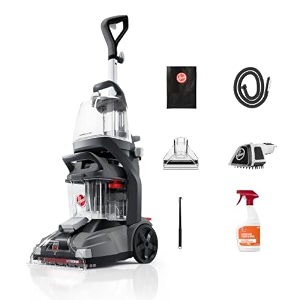 hoover powerscrub xl carpet cleaning machine for carpet and upholstery deep cleaning shampoo machine with multi-purpose tools powerful suction pair with