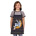 Apron for Boys &amp; Girls | Waterproof Chef Apron for Kids | Washable Apron for Kids for Painting Cooking Baking Sculpting | Adjustable Neck | Digital Printed Apron | Christmas Gifts.