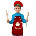 Apron for Boys &amp; Girls | Waterproof Chef Apron for Kids | Washable Apron for Kids for Painting Cooking Baking Sculpting | Adjustable Neck | Digital Printed Apron | Christmas Gifts.