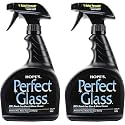 HOPE'S Perfect Glass Cleaner Spray, Streak-Free, Ammonia-Free Window, Mirror, Screen, Tinted Glass, and Shower Door Cleaner, Indoor and Outdoor Glass Surfaces, 32 Fl Oz, Pack of 2