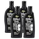 HOPE'S Perfect Sink Cleaner and Polish, Restorative, Water-Repellant, Removes Stains, Ideal for Brushed Stainless Steel, Cast Iron, Porcelain, Corian, Composite, Acrylic, 8.5 oz 4 Pack