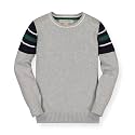 Hope &amp; Henry Boys' Long Sleeve Crew Neck Pullover Sweater