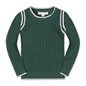 Hope &amp; Henry Boys' Long Sleeve Crew Neck Pullover Sweater