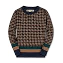 Hope &amp; Henry Boys' Long Sleeve Crew Neck Pullover Sweater