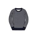 Hope &amp; Henry Boys' Long Sleeve Crew Neck Pullover Sweater