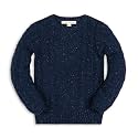 Hope &amp; Henry Boys' Long Sleeve Crew Neck Pullover Sweater