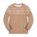 Hope &amp; Henry Boys' Long Sleeve Crew Neck Pullover Sweater