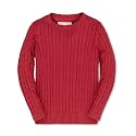 Hope &amp; Henry Boys' Long Sleeve Crew Neck Pullover Sweater