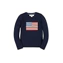 Hope &amp; Henry Girls' Milano Tipped Sweater Dress