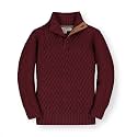 Hope &amp; Henry Girls' Milano Tipped Sweater Dress