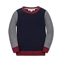 Hope &amp; Henry Girls' Milano Tipped Sweater Dress