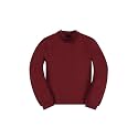 Hope & Henry Kids' Peter Pan Mix Media Top | GOTS Certified Organic