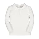 Hope &amp; Henry Kids' Peter Pan Mix Media Top | GOTS Certified Organic