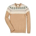 Hope &amp; Henry Girls Cable Front Pullover Sweater
