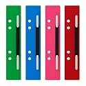 File Clips Binder Divider Plastic Holder Branch Clipper Organiser for Documents Paper Cerificates Separator Filings Organizer (20)