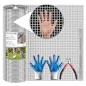 HOPERAN Hardware Cloth 1/2 Inch 36 x 100 ft, 19 Gauge Chicken Wire Fencing