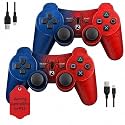 Hopevry 2 Pack PS3 Wireless Controller for Sony PlayStation 3