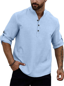 HOPEWEAR Men Solid Straight Kurta