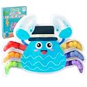 1 Pack Sensory Toy Easter Basket Stuffers for Kids Activities Toy Fidget Pads (Crabs)