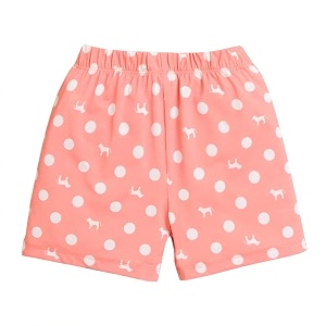 Hopscotch Baby Girls Cotton-Blend Printed Shorts in