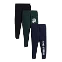 Hopscotch Boy's Regular Fit Trackpants- Pack Of 3