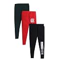 Hopscotch Boy's Regular Fit Trackpants- Pack Of 3