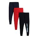 Hopscotch Boy's Regular Fit Trackpants- Pack Of 3