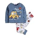 Hopscotch Boys Multi Coloured Vehicle Print Top