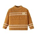 Hopscotch Boys Polyester Blend Round Neck Sweaters