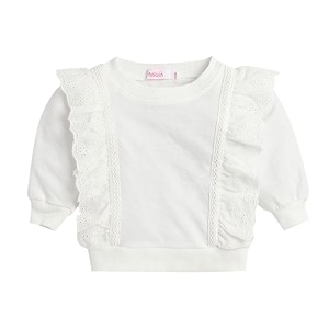 hopscotch girls cotton round neck sweatshirt