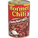 HORMEL Chili Chunky Beef Chili with Beans, No Artificial Ingredients, 15 Ounce (Pack of 12)