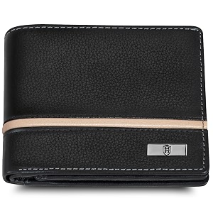 hornbull denial blackcream leather wallet for men  wallets men with rfid blocking  mens wallet