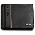 HORNBULL Miller Wallet | Stylish Mens Wallet with RFID Blocking | Genuine Leather Black Nappa | Gift