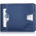 HORNBULL Men's Personalized Combo Gift Set I Customized Stylish Leather Purse &amp; Keyring with Name | Unique Birthday Anniversary Gift for Men Boy Love Husband (PN117) (Blue 1)