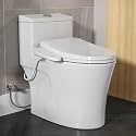 HOROW HR-BT3038W One Piece Toilet with Electric Bidet Seat, Dual Flush