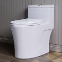 HOROW T0338WM One Piece Toilet with ADA Chair Height 17.3", Dual Flush