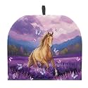 Horse Butterfly Teapot Insulation Cover Tea Cozy Pots Indoor Tea Cosies for Teapot Cosy Insulated Kettle Cover Decor to Keep Breakfast Coffee Warm, Easy to Use