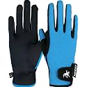 Horse Riding Gloves Equestrian for Women, Mesh Breathable