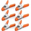 HORUSDY 6-Piece 6" inch Spring Clamp, Heavy Duty Spring Metal Spring Clamps, 2.5"-inch Jaw opening (6-Piece)