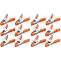 HORUSDY 6-Piece 6" inch Spring Clamp, Heavy Duty Spring Metal Spring Clamps, 2.5"-inch Jaw opening (6-Piece) (Pack of 2)
