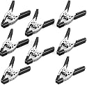 HORUSDY 8-Piece 4" inch Spring Clamp, Heavy Duty Spring Metal Spring Clamps, 1.5"-inch Jaw opening