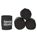 Horze Nest 10' Combination Polo Wraps (Set of Four) | Fleece and Elastic Horse Bandages