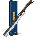 HOSHANHO 12" Brisket Knife, High Carbon Steel Carving Slicing Knife for BBQ