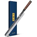 HOSHANHO 12" Brisket Slicing Knife, Japanese Carving Knife for Meat & BBQ