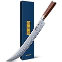 HOSHANHO 12" Brisket Slicing Knife, Butcher Breaking Knife for Meat & BBQ
