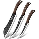 HOSHANHO Butcher Knife Set, 3PCS Knife Set of Meat &amp; Slicing &amp; Boning Knife
